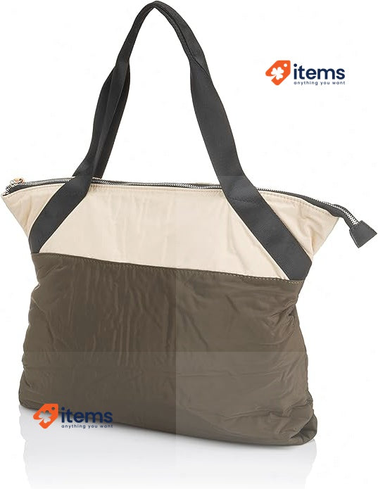 MTNG Women's Village Hand Bag, Khaki Colour, Unique Handbags for Women Única