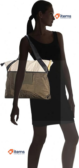 MTNG Women's Village Hand Bag, Khaki Colour, Unique Handbags for Women Única