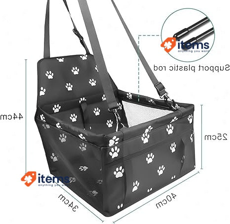 Newaner Car Seat For Dog 40×34×25 Cm, Reinforcement Dogs 40 X 34 25 Cm White