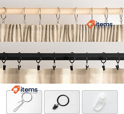 Woaboy Linen Curtains With Ruffle Tape Set Of 2 140 X 260 Cm (w H), Beige Living