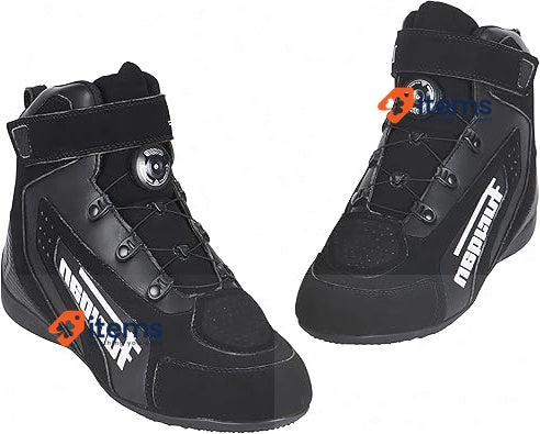Furygan Men's V4 Easy D3o Ankle Shoes Black White 10 UK WATERPROOF RADICAL Other