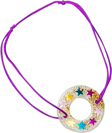 Janod J07937 14 Galaxy Resin Jewelry to Create For Kids Multicolor