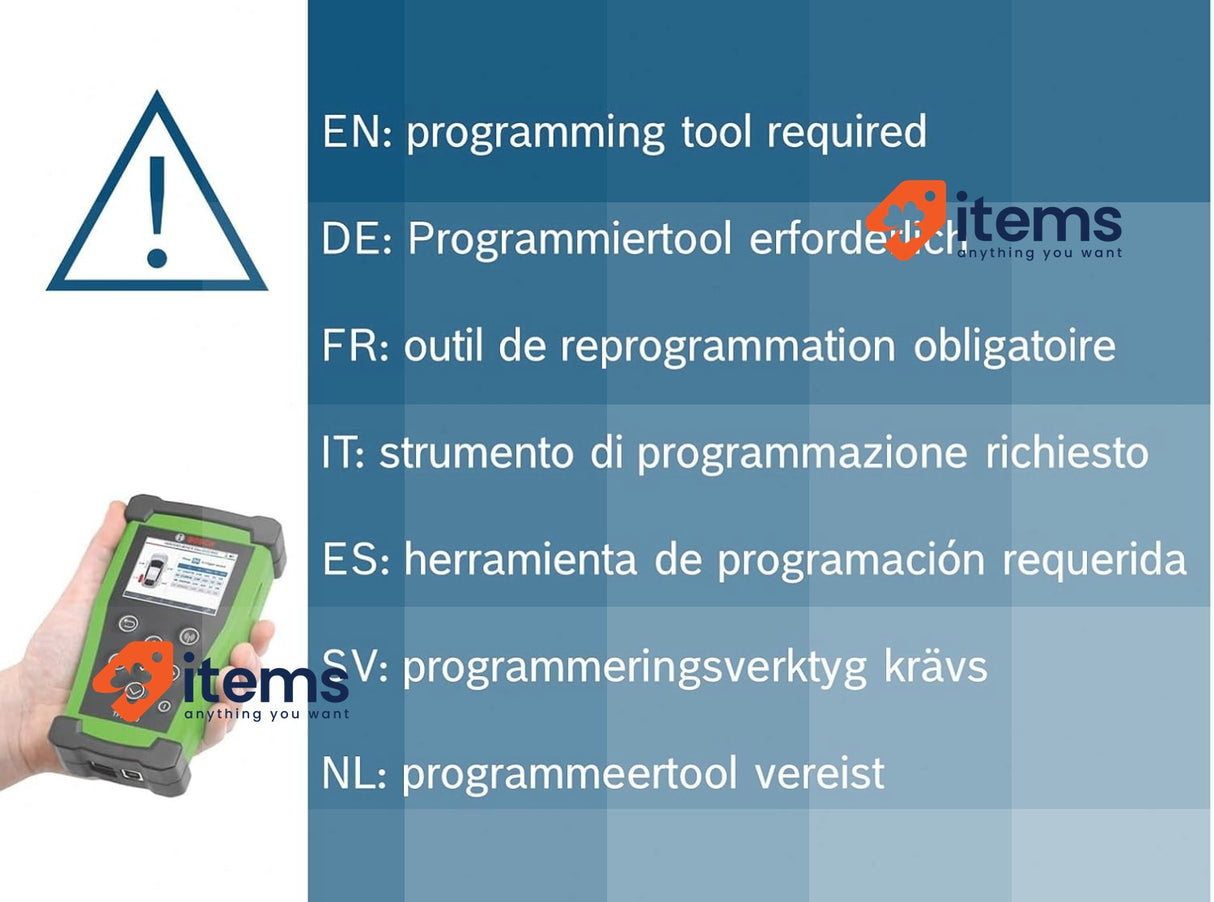Bosch F026C00466 - QF0466 - Programmable QUICK FIT TPMS sensor
