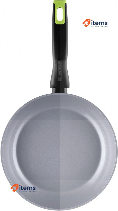 Monix Exo Nature Frying Pan 22cm Forged Aluminium Recycled Reinforced Non-Stick