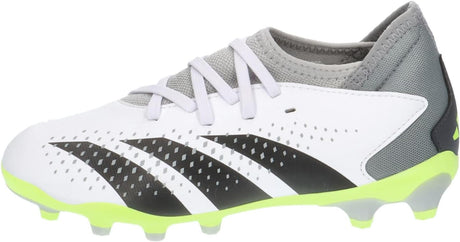 adidas Unisex Football Shoes White Core Black Lucid Lemon, Size 4.5 UK (37 EU)