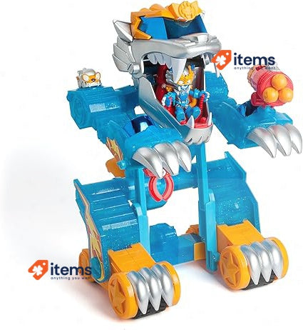 SUPERTHINGS Wild Kazoom Transformable Robot Transforming into a Vehicle