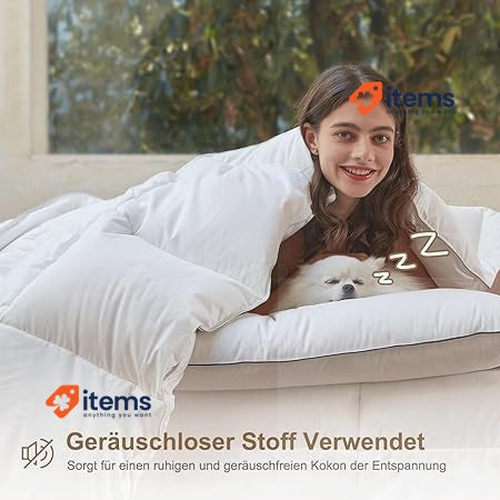 DWR All-Season Goose Down Duvet 10.5 Tog Single(135x200cm)
