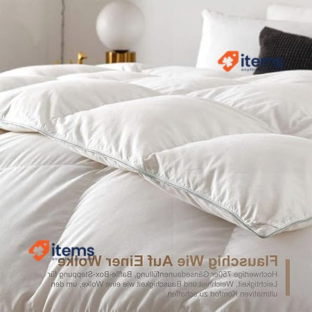 DWR All-Season Goose Down Duvet 10.5 Tog Single(135x200cm)