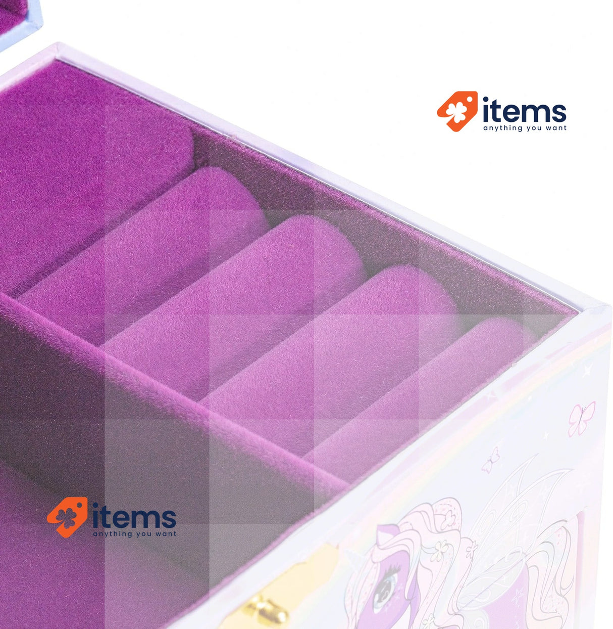 CRAZE, Unicorn Children's Jewellery Box with Music Box, Jewellery Box Girls