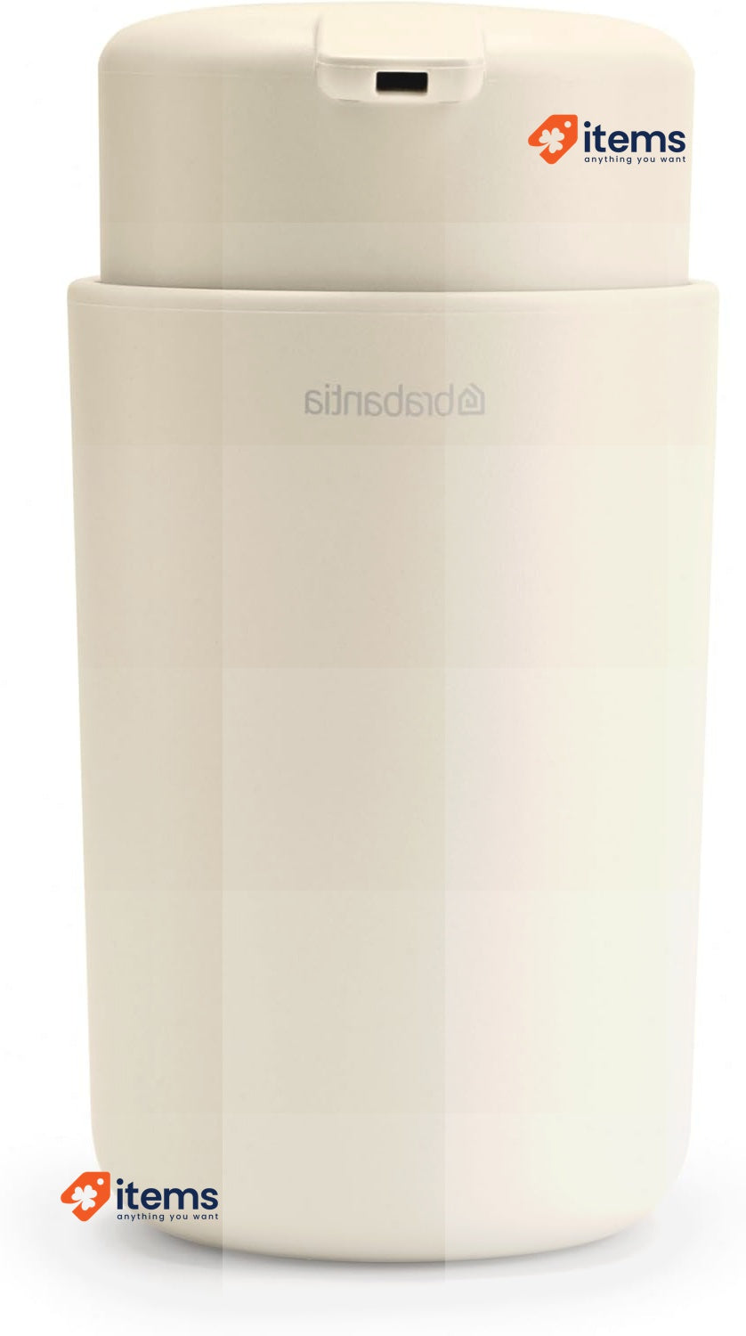Brabantia - ReNew Soap Dispenser 250 ml - Non-Drip Pump Mechanism Beige Easy