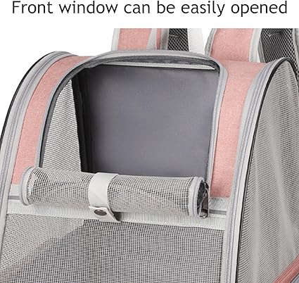 AIFUSI Pet Carrier Backpack for Dogs Cats Puppies Pink