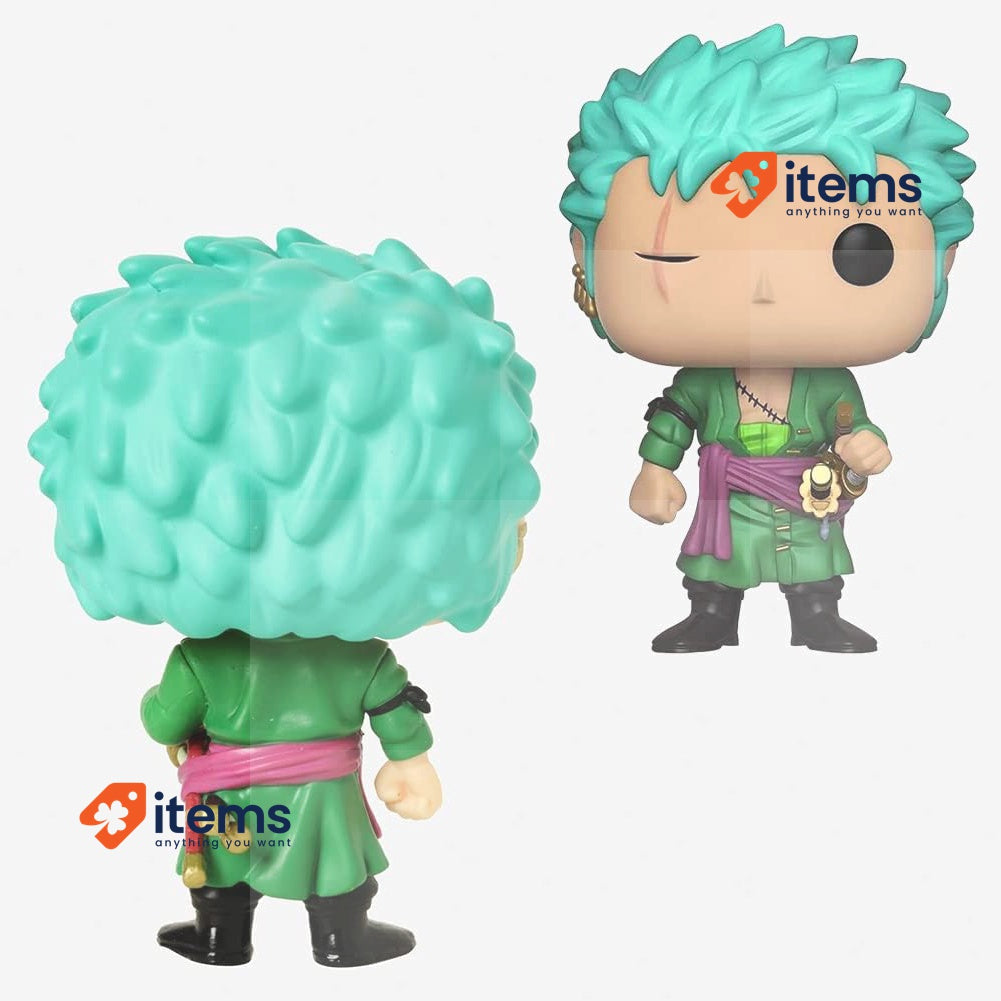 One Piece Roronoa Zoro Figure Anime Action Model Figures Cake Collectible Boys