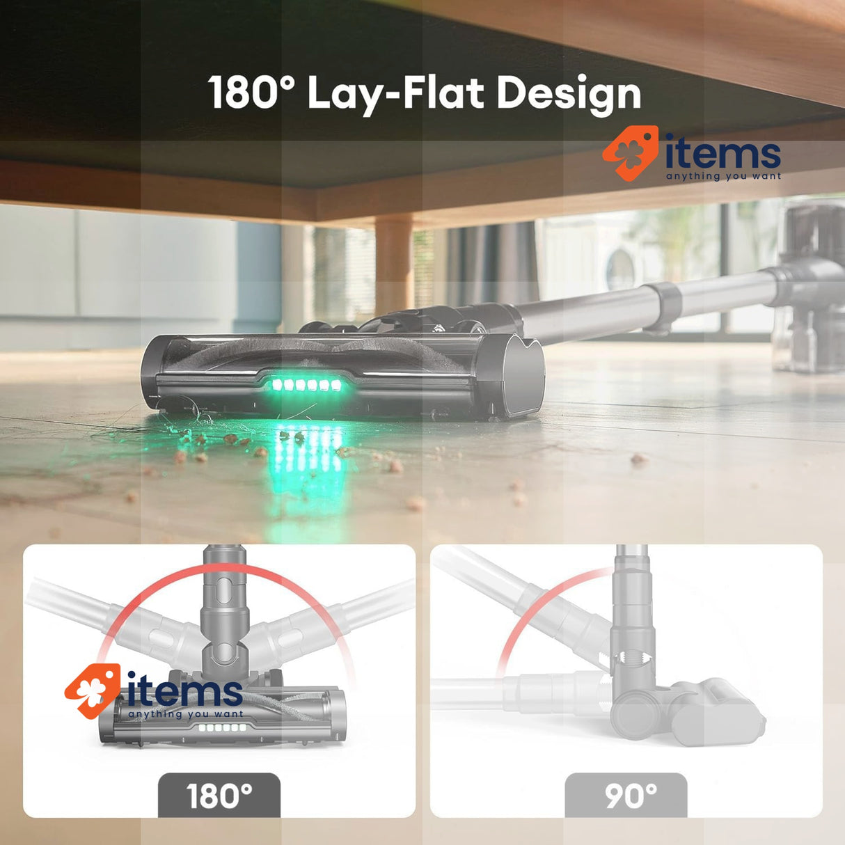 Ultenic U12 Vesla Powerful Cordless Vacuum Cleaner with 45000Pa, Deep Cleaning