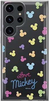 ERT GROUP Mobile Phone Case for Samsung S23 Ultra, Partially Transparent