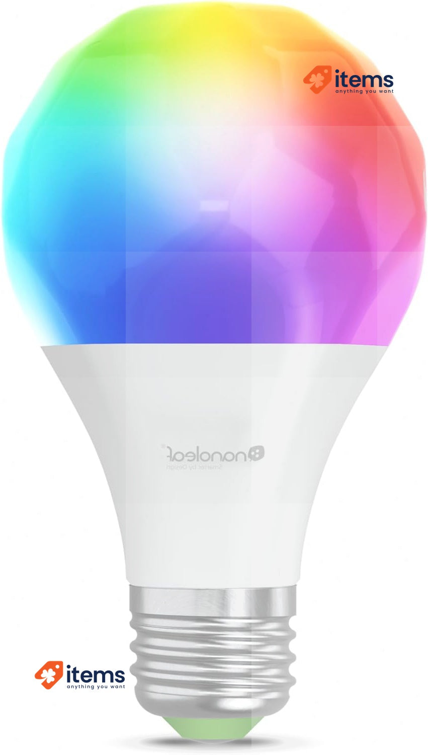 Nanoleaf Essentials Matter Smart Bulb A60 | E27, 806 Lumens, 9W, 16M Full Colors