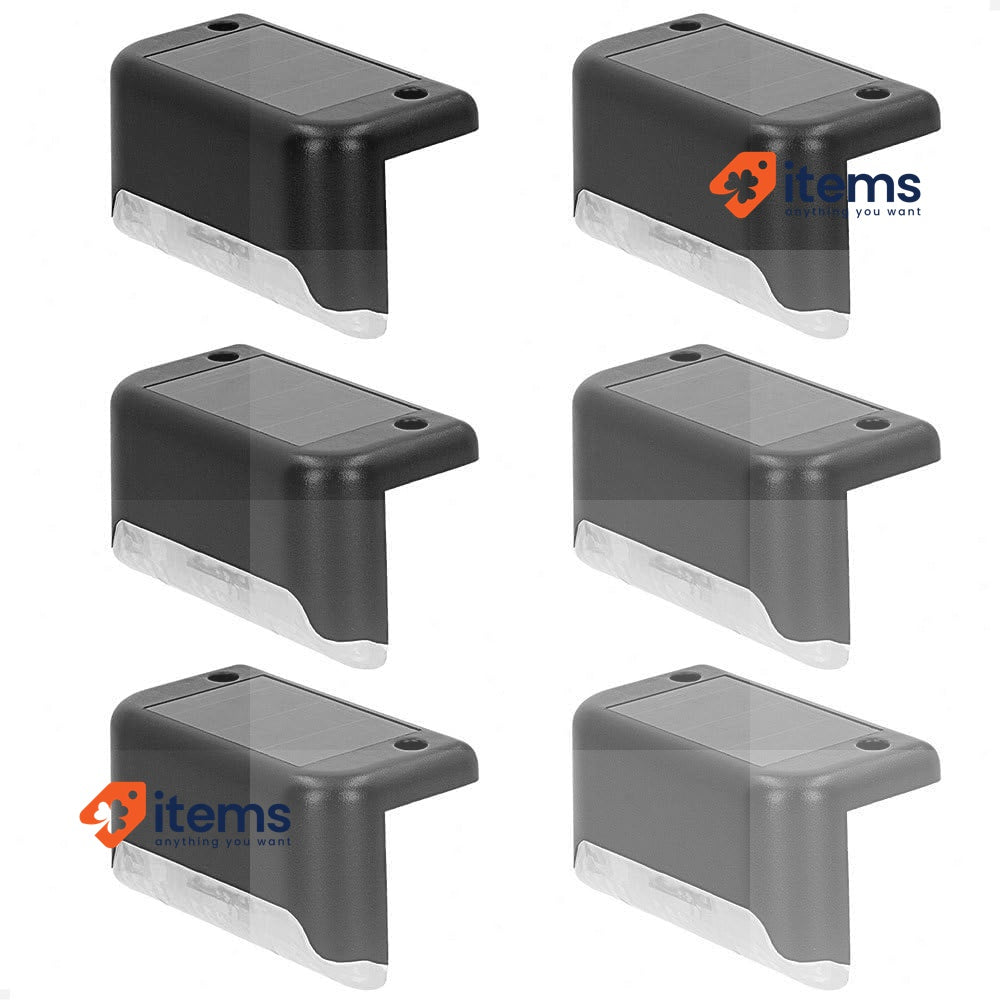 Aktive Pack 6 Focos External Led Solar Light For Stairls And Raching One Size