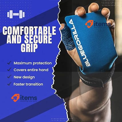 BLUEGORILLA Gecko. Streets For Crossfit - Exclusive High Protection Blue Comfort