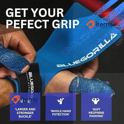 BLUEGORILLA Gecko. Streets For Crossfit - Exclusive High Protection Blue Comfort