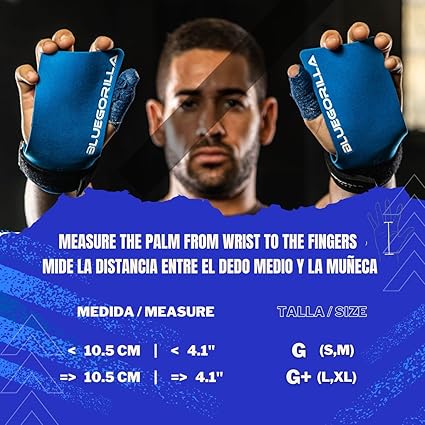 BLUEGORILLA Gecko. Streets for Crossfit - Exclusive High protection Blue