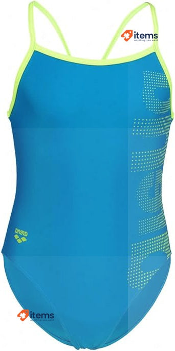 ARENA Baby - Mädchen Logo Kids Girl Swimsuit Turquoise Soft Green Girls Years S