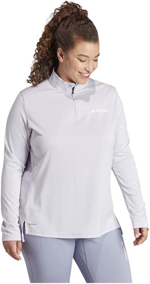 adidas Women's Tee P Slim Collared Neck T-Shirt Ampala/White