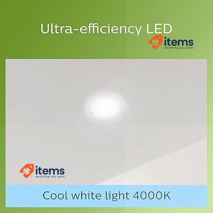 PHILIPS LED Ultra Efficient Round Diamond Cut Spot Cool White Light 4000k 150mm