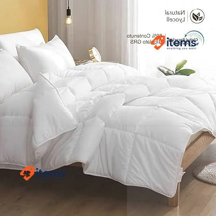 DWR Duvet 135 x 200 cm 100 Standard, Washable, White