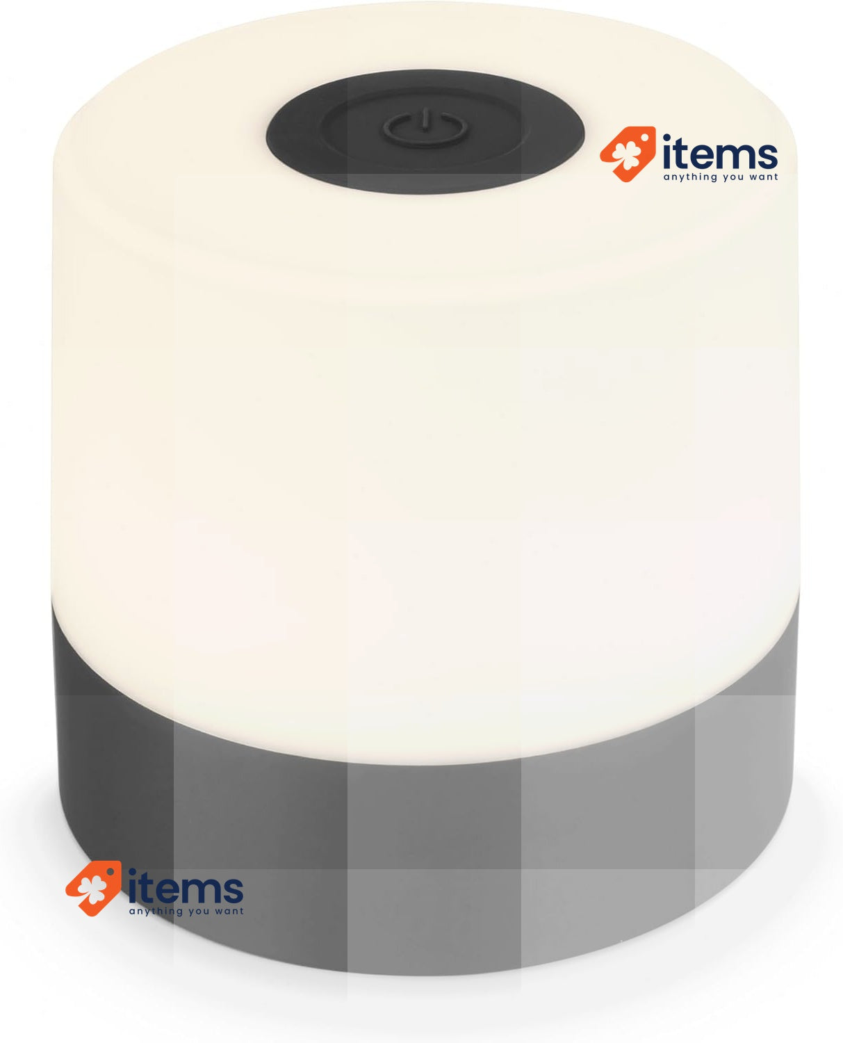 BRILONER - Mini LED Table Lamp Wireless, Dimmable Night Touch, Black White USB C
