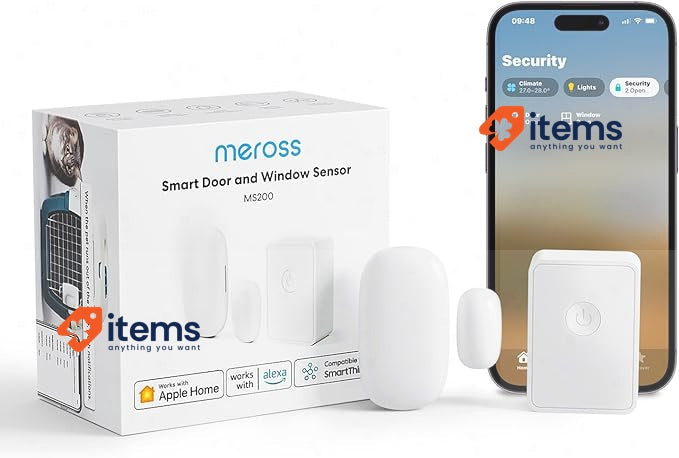 Meross MS200H Smart Wireless Window and Door Sensor (HomeKit) (Starter Kit) WLAN