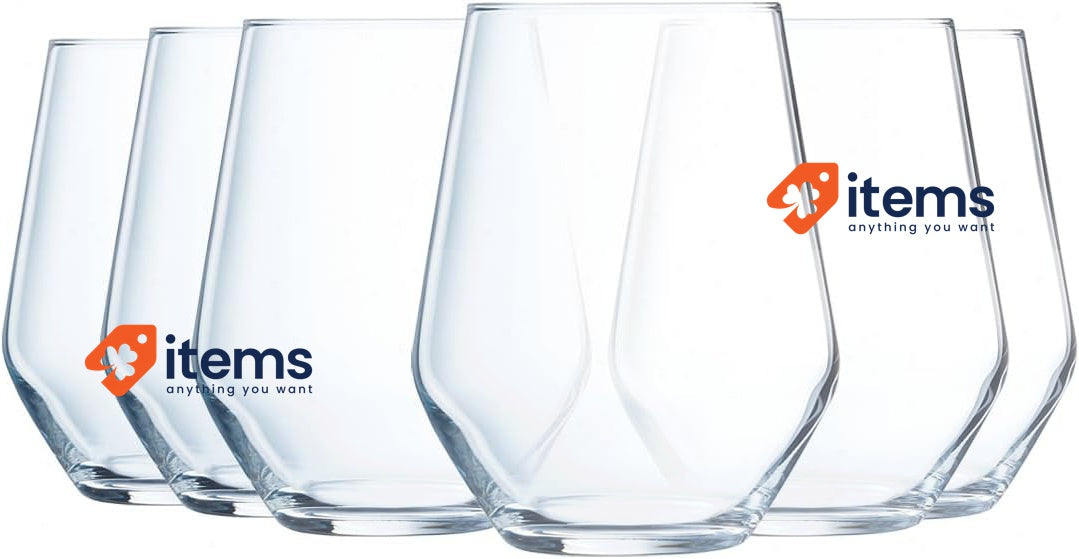 Luminarc - Vinetis Collection - 6 Tall Glasses 40 cl Blue