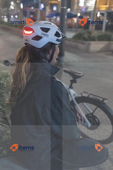 ABUS USB Light Aduro 3.0 - rechargeable helmet light with 2 light modes