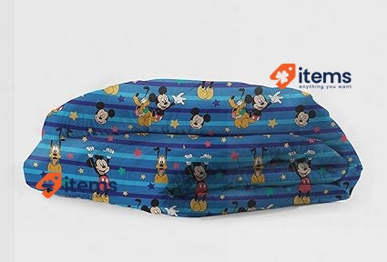 Hermet Micky Mouse Single Cotton Set 155×200 Blue Disney Mickey Duvet Cover Cm