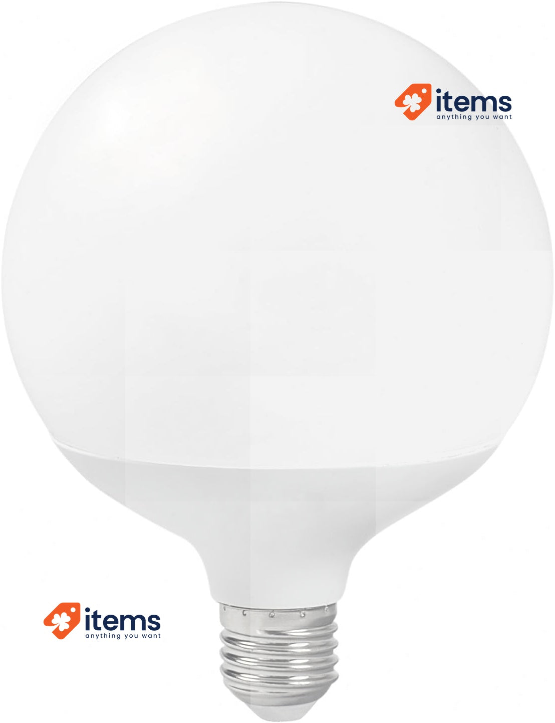 Velamp LED Bulb, Globe G125, 24W/2500lm, E27 Base, 4000K White 150W Equivalent