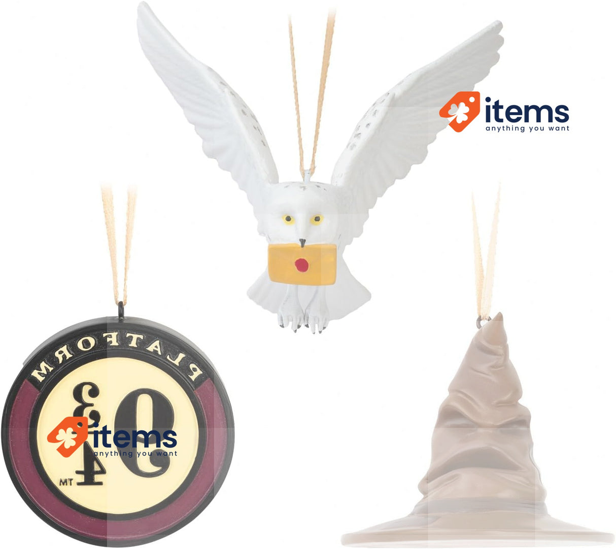 Grupo Erik Harry Potter Christmas Ornaments Gifts Tree Decorations Set Sorting 3