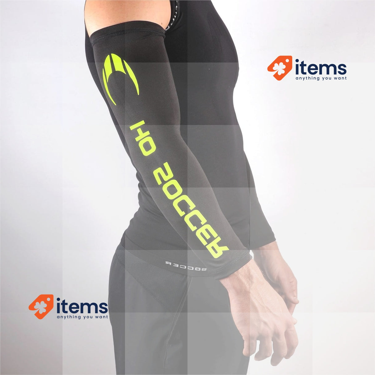 HO Soccer Academy Goalkeeper High Elasticity Cuff Black X-Large XL Black/White