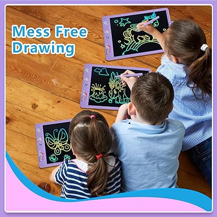 DYNA-PM Cat Writing Tablet Children 10 Inch, LCD Drawing Children's Magnetic