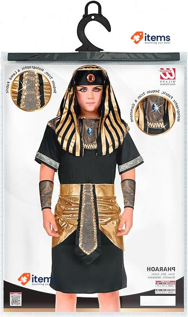 WIDMANN Kids Pharaoh Costume Pharaoh Costume for Kids Boys (Pack of 1) W WIDMANN
