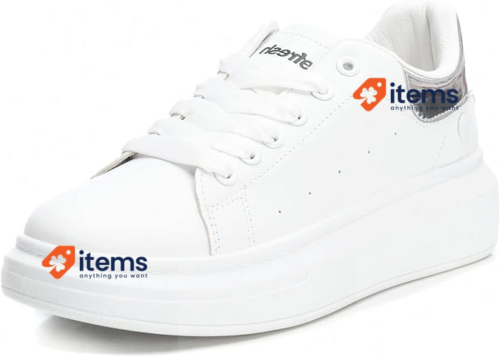 REFRESH 171650, Women's Shoes, White, Size 41 EU / 7.5 UK Ladies Shoes Sneaker
