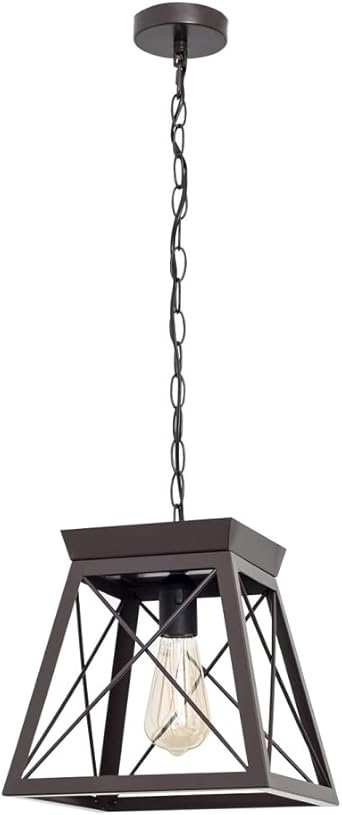 BEL AIR HOME - Pendant lamp NARA For Dining Room & Bedroom Black