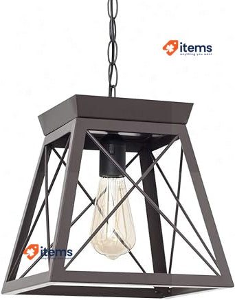 BEL AIR HOME - Pendant Lamp NARA For DINing Room & Bedroom Black Wall Lights