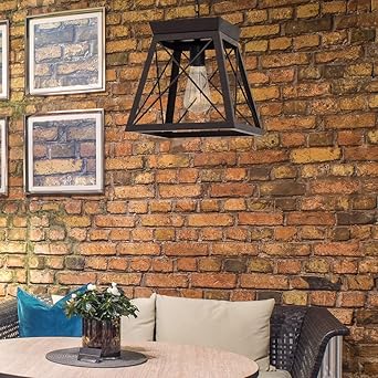 BEL AIR HOME - Pendant lamp NARA For Dining Room & Bedroom Black