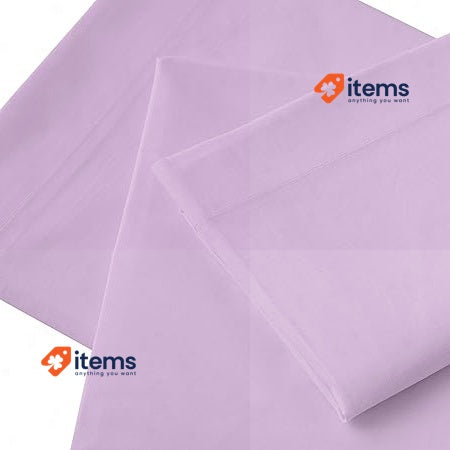 Degrees Home Microfiber Bedding Set Lilac, 135 X 190 Cm Collection Brushed Sheet
