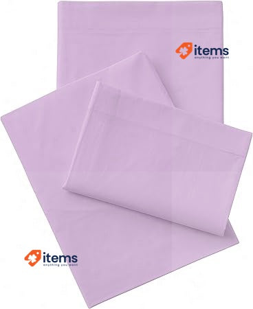 Degrees Home Microfiber Bedding Set Lilac, 135 X 190 Cm Collection Brushed Sheet