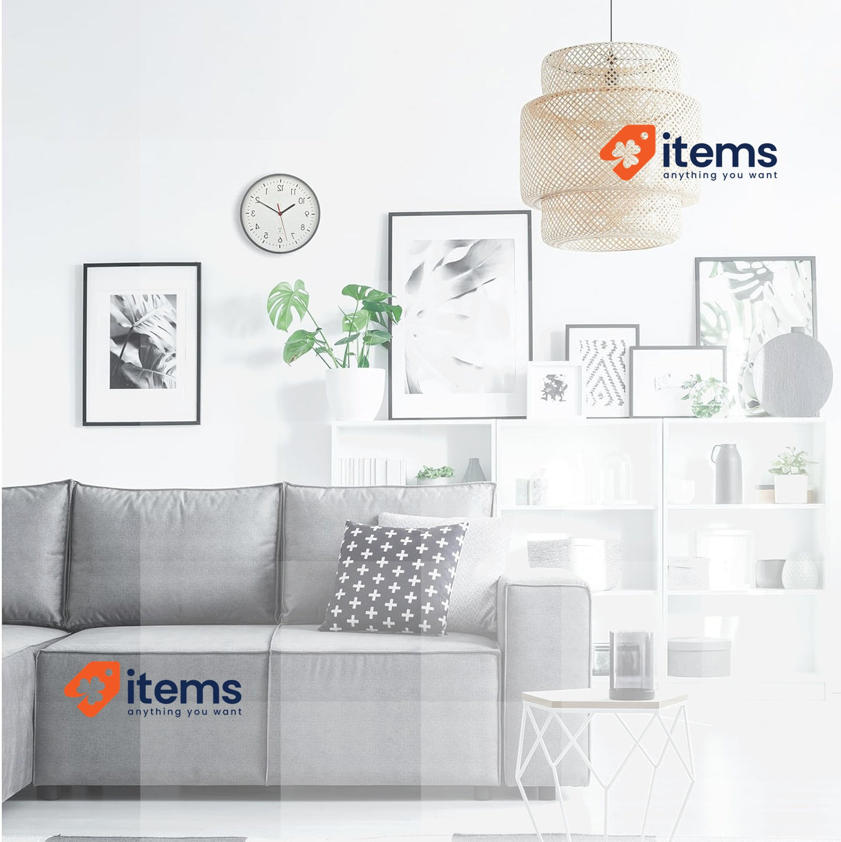 TFA Dostmann Analog Radio Wall Clock, 60.3550.10, Highest Accuracy Grey