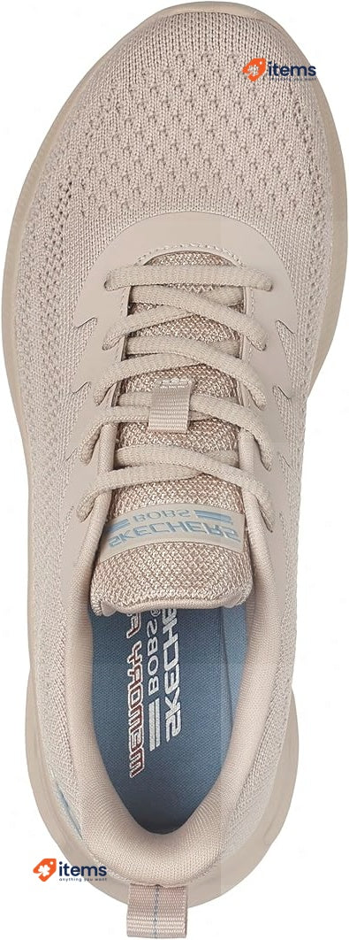 Skechers Women's BOBS Unity Sleek Waves Creme UK 2 EU 36