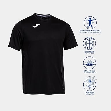 Joma Men's Combi M/C Combined Short Sleeve T - Shirt Medium Pack t-Shirt 1
