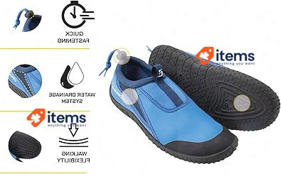 CRESSI Coco Shoes Sports Designed For Aquatic Sports, Blue/Azul Dark 40 Adult