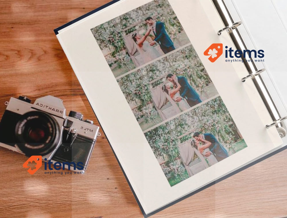 Liderpapel Photo Album, Blue, 325x270mm <p>WITH 20 SELF-ADHESIVE