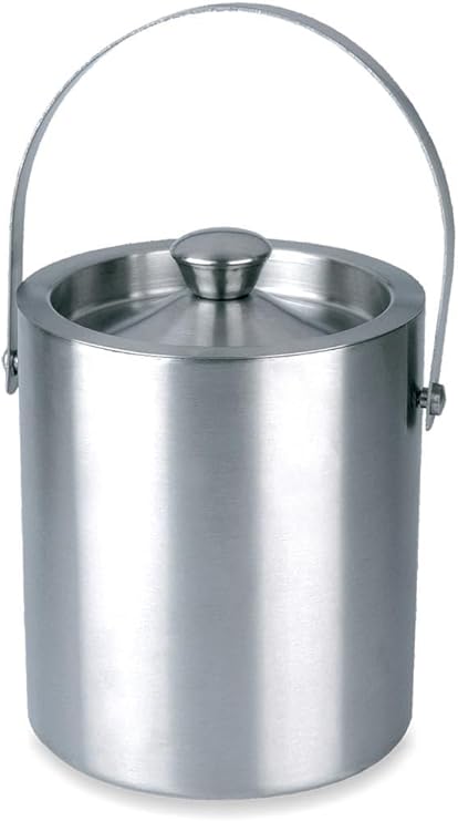 SILVANO Ice Cube Tray, 2L Stainless Steel Stainless Steel Airtight Lid