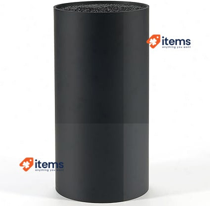 Knife Holder Empty, Knife Blocks Without Knives, Knife Holder Round, Black